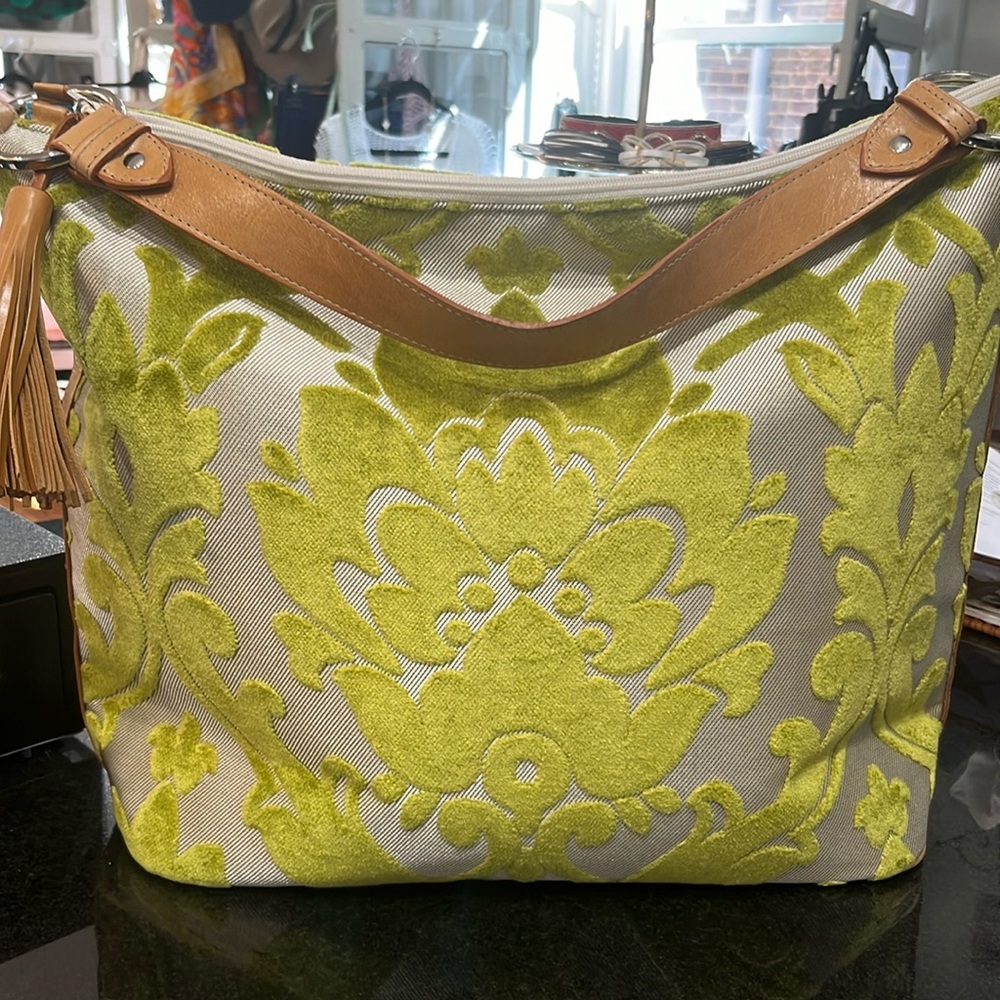 Glenda Giles, Emma Style,  Handmade Green Purse